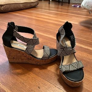 Steve Madden Criss Cross Wedges